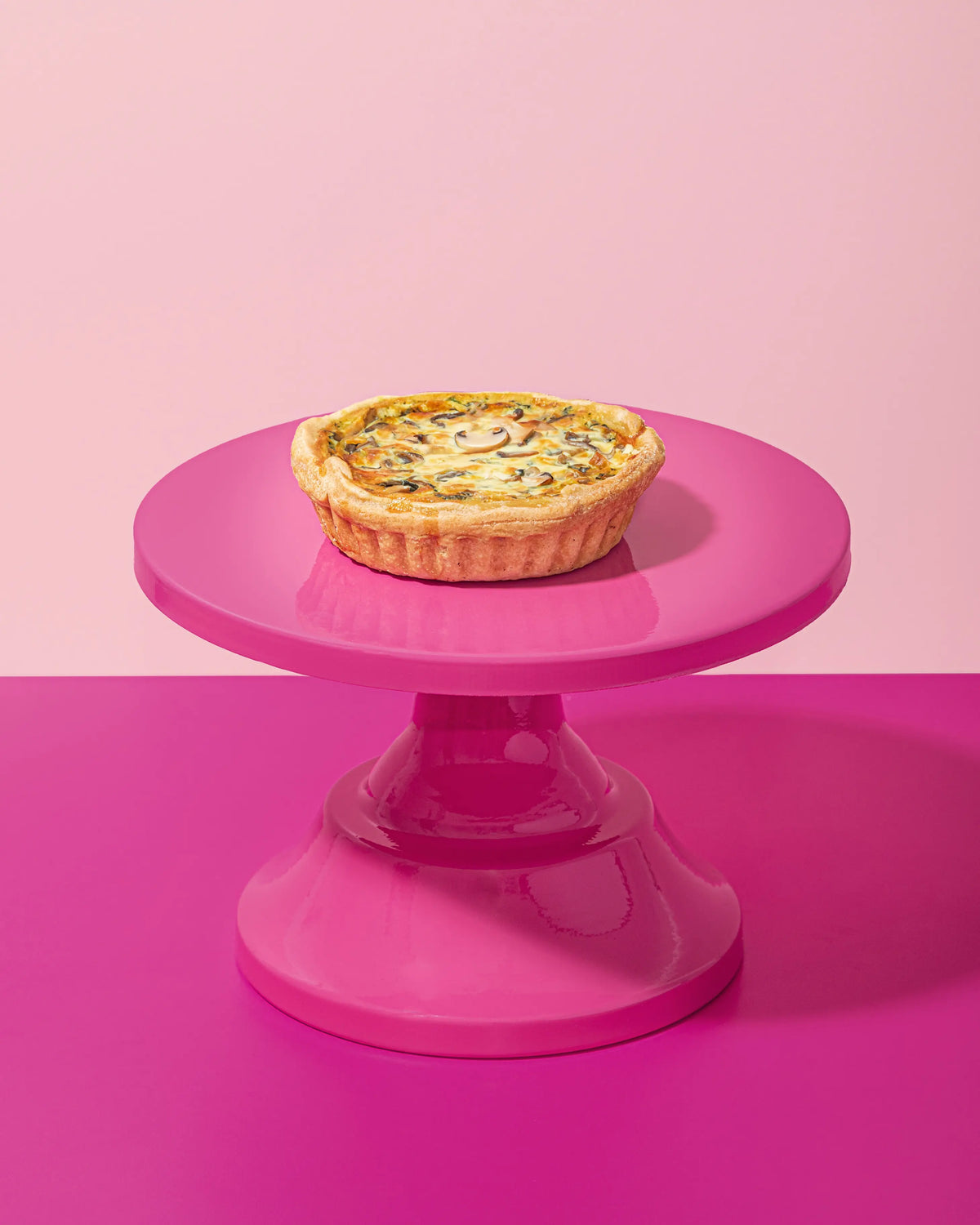 Quiche aux champignons individuelle