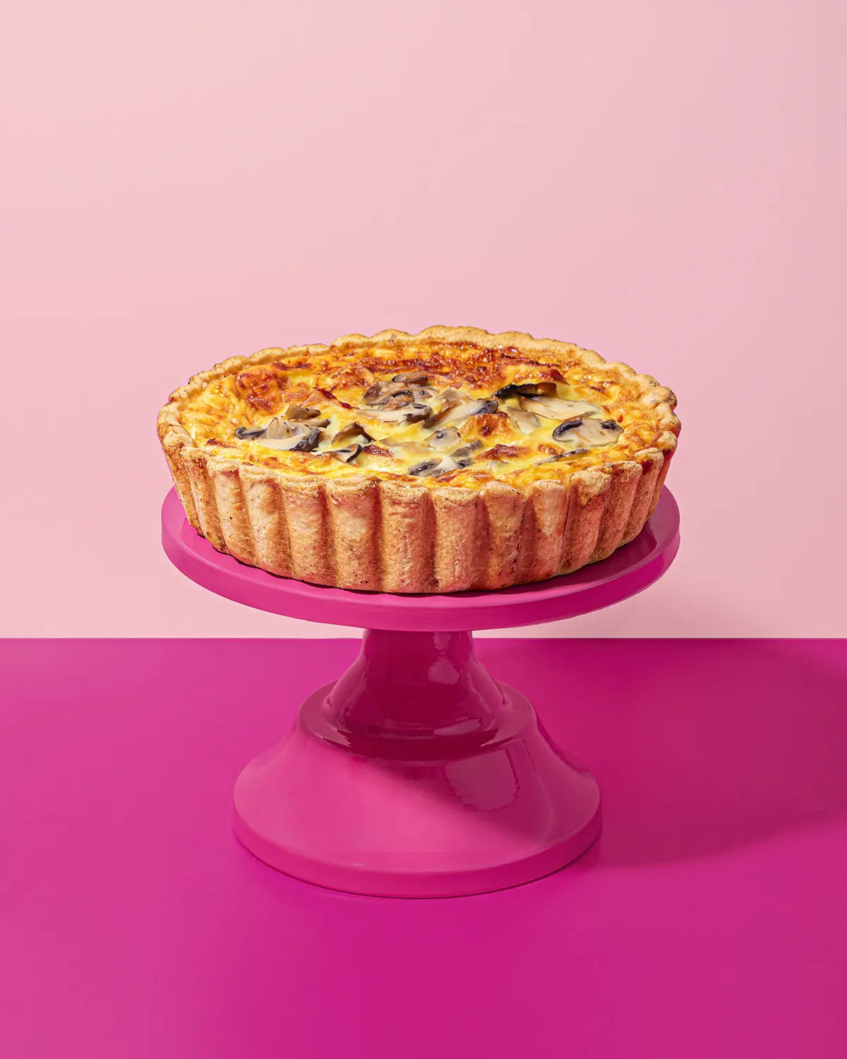 Quiche aux champignons