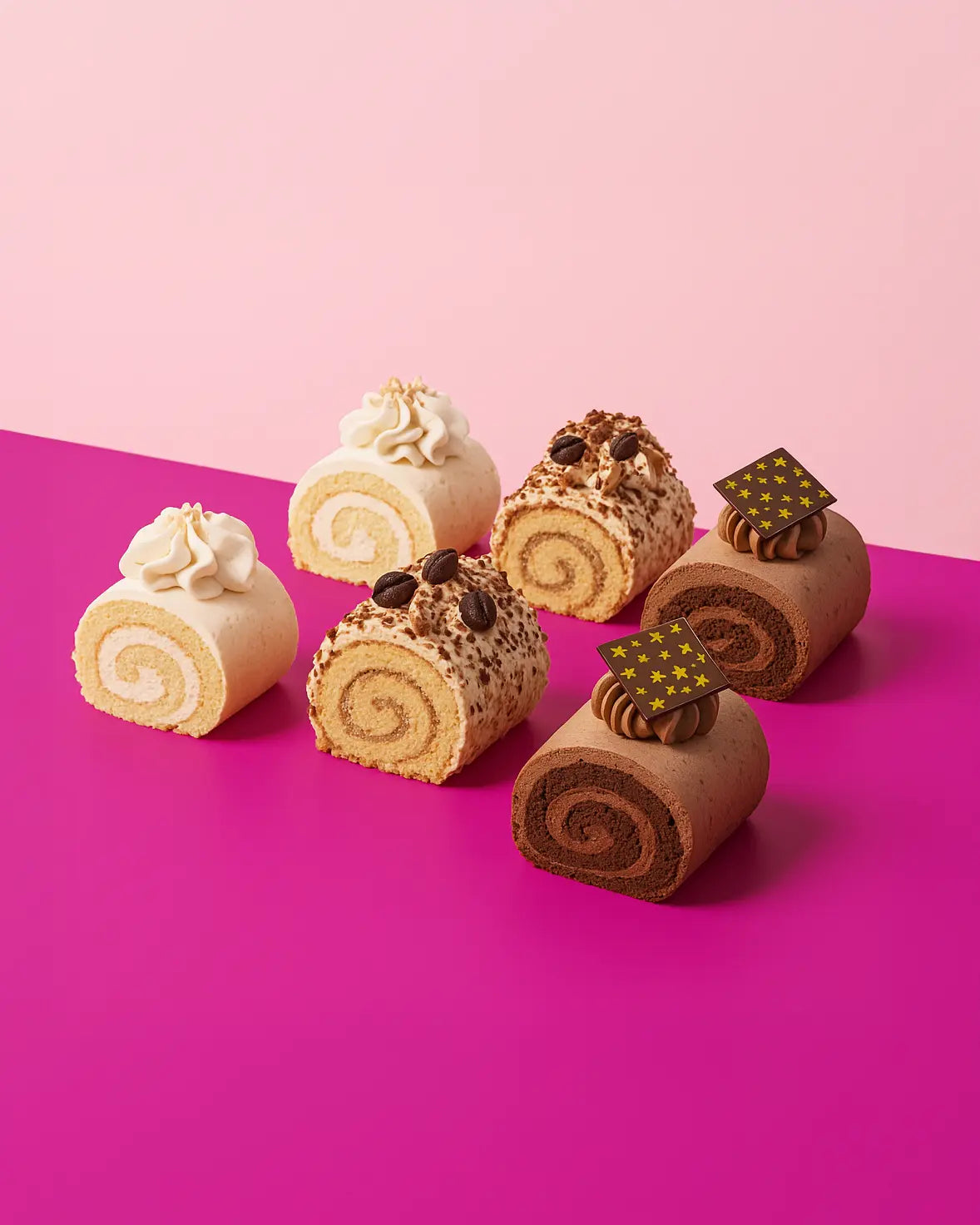 Boîte 6 bûches individuelles